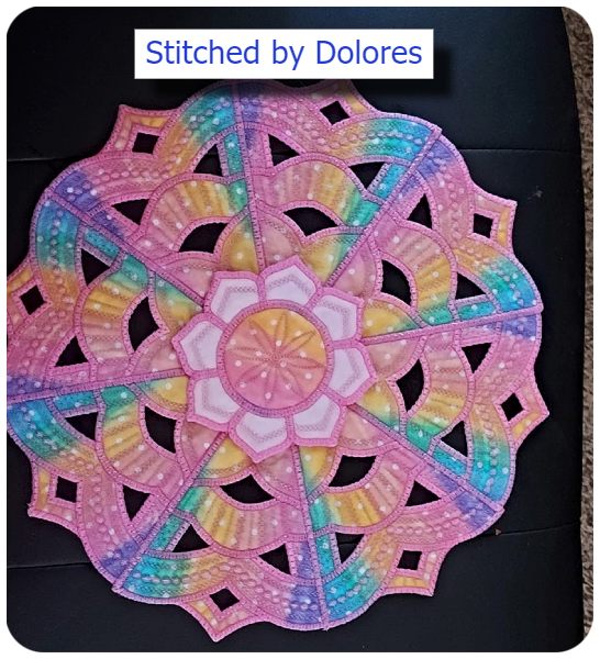 Cutwork Mandala by Dolores